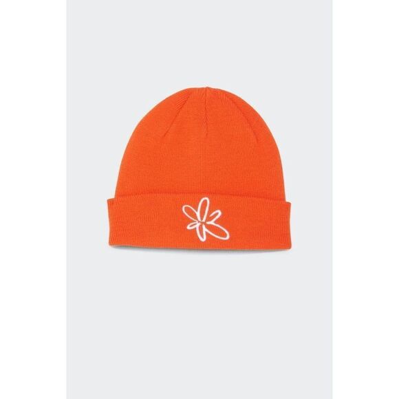 ✨UNISEX BONNET OBEY GEMMA RED ORANGE BEANIE✨ - Picture 6 of 9